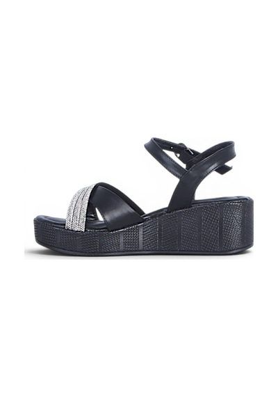 Ayakcenter Byn Ayışığı By33 Siyah Kadın 7 Cm Topuklu Sandalet