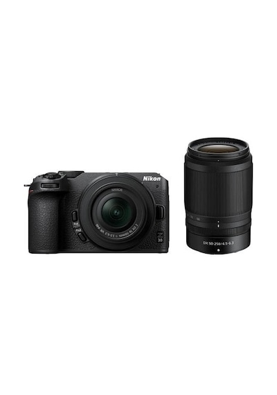 Nikon Z30 Lens Kit w/16-50 DX + 50-250 DX Aynasız Fotoğraf Makinesi Siyah