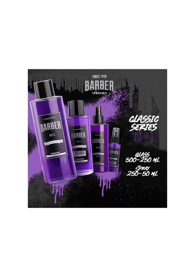 Barber Marmara No.1 Edc Kolonya Cam Şişe 500ml