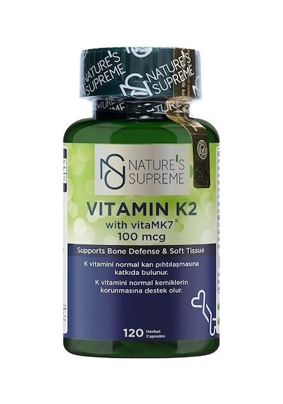 Nature'S Supreme Vitamin K2 100 Mcg 120   Kapsül