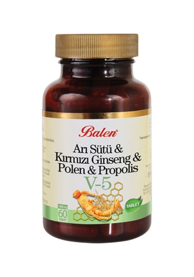 Balen V5 - Vita 5 Arı Sütü & Kırmızı Ginseng & Polen & Propolis