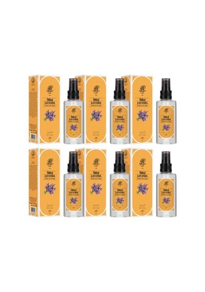 Rebul Lavanta Kolonya 125 Ml Spreyli Pet Şişe 6 Lı Set