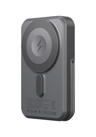 Amazingthing Thunder Go Akıllı Saat Şarj Özellikli Pd 22.5w Wireless Powerbank 15w 10000mah Siyah