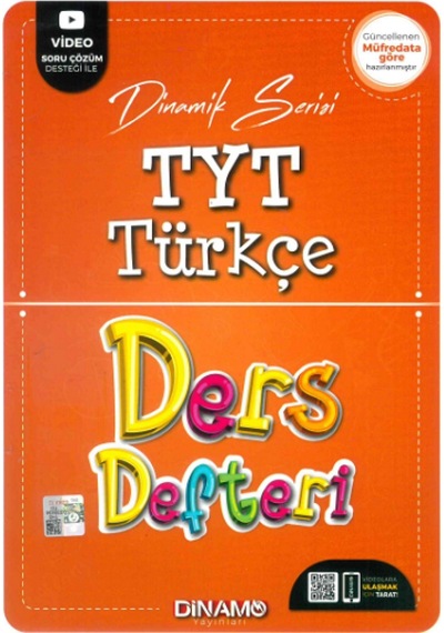 Yks Tyt Türkçe Ders Defteri Dinamik Serisi