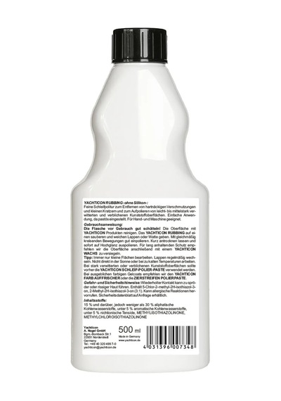 Yachticon - Ovalama Ve Parlatma Pastası 500 Ml : Matlaşmış, Solmuş Ve Çizilmiş Yüzeylere Can Suyu