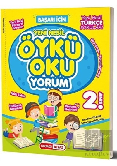 2. Sınıf Öykü OkuYorum -  Kırmızı Beyaz Yayınları