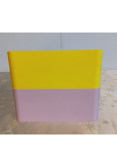 Dekoratif Renkli Çekmeceli Organizer Sarı-pembe-yeşil