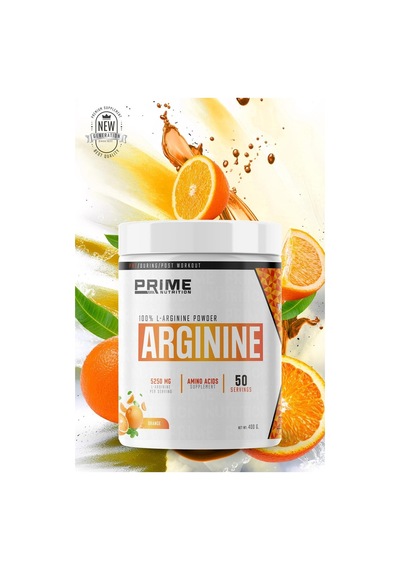Prime Nutrition L-Arginine Portakal Aromalı 400 G