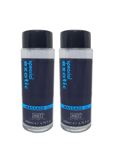 Special Exotic Massage Oil 400ml Aromalı Yağı X 2 Adet