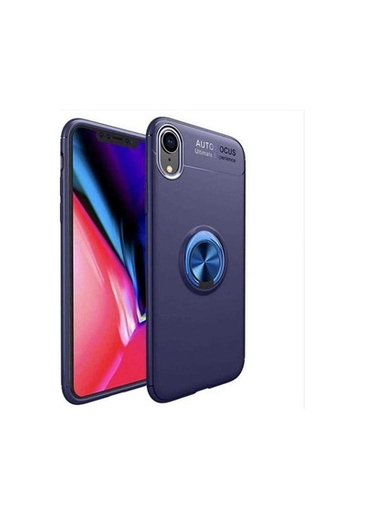 Apple Uyumlu iPhone Xr 6.1 Kılıf Zore Ravel Silikon Kapak Mavi