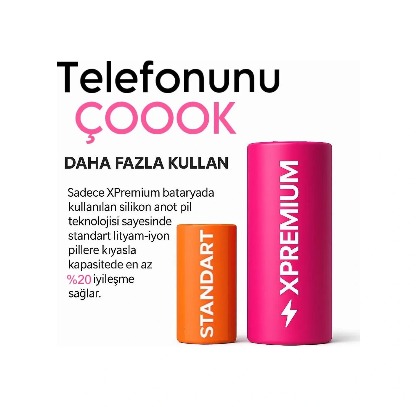 Samsung Uyumlu, A5 2017 Sm A520 Batarya Pil Süper Yüksek Kalite 3000 Mah Xpremium