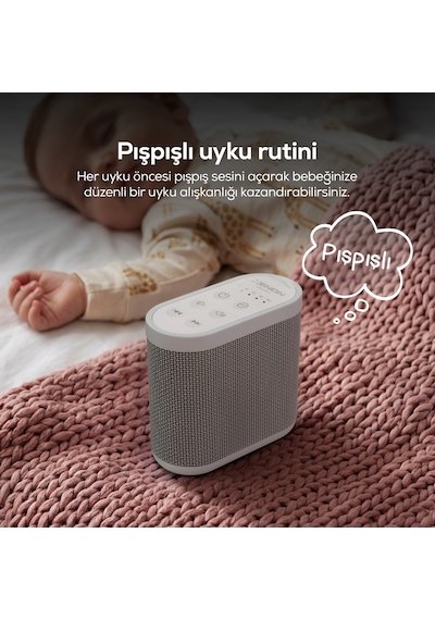 Xenon Smart Beyaz Gürültü Makinesi | 21 Sesli, Akıllı Zamanlayıcılı, Bebek ve Yetişkin Uyumlu, Uyku Arkadaşı (X6230)