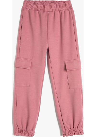 Koton Basic Kargo Jogger Eşofman Altı Cepli Beli Lastikli Pembe 4wkg40175ak 4WKG40175AK256 Gülkurusu Koton Basic Kargo Jogger Eşofman Altı Cepli Beli Lastikli Pembe 4wkg40175ak 4WKG40175AK256 Gülkurusu