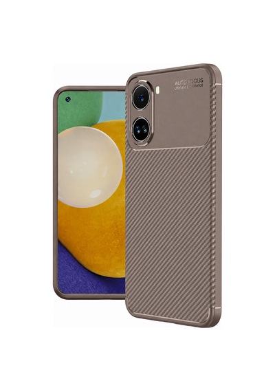 Newface - 168 - Xiaomi Poco X7 Pro Kılıf Auto Focus Karbon Kapak - Kmrsfres - - Gri