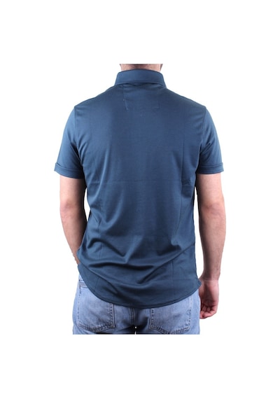 Twister Jeans Twister 1853 Petrol Kısa Kol Günlük Pamuklu Erkek Gömlek Petrol