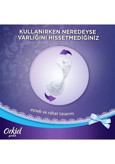 Orkid Günlük Koruma 80pcs Normal