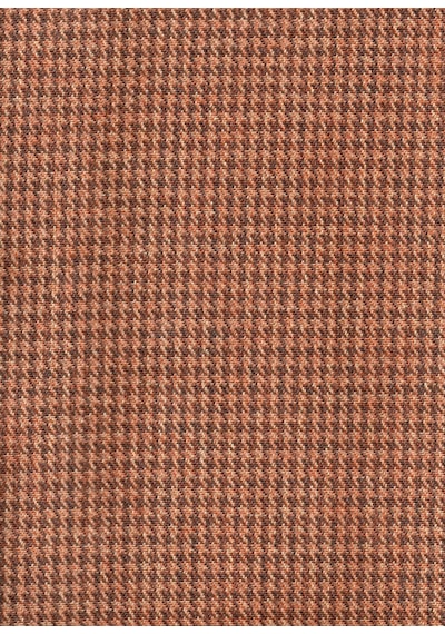 Enesar Home Keten Kaz Ayağı Döşemelik Kumaş Premium Dokuma Turuncu 100 x 140 cm
