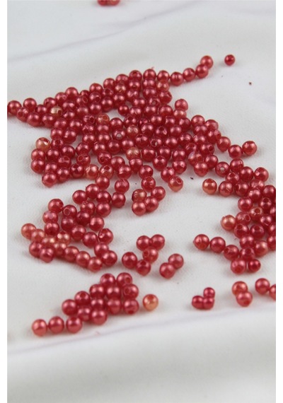 5 Mm İki Renk Karışık Turuncu İnci Boncuk 30 Gr Kolye, Bileklik, Küpe Ve Takı Yapımı