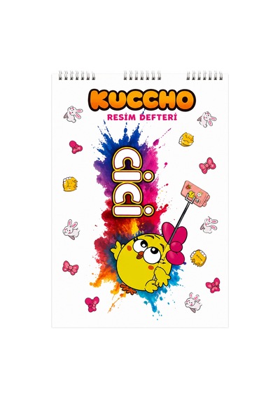Kucho 25x35 15 Yp. Spiralli Resim Defteri