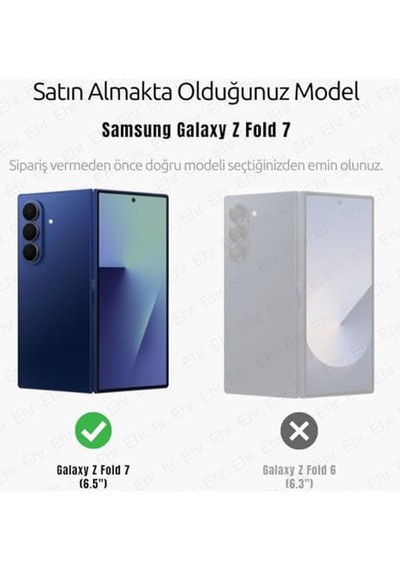 Samsung Galaxy Z Fold 7 İle Uyumlu Kamera Korumalı Magsafe Wireless Şarj Özellikli Airbag Tasarımlı Şeffaf Silikon Diğer