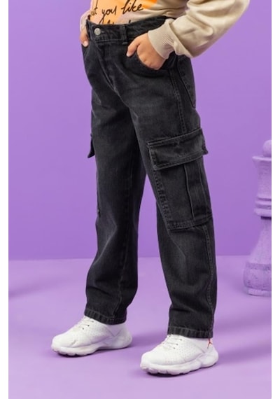 Dmb Kids Dmb Erkek Kot Pantolon 25ydmb4984 Siyah