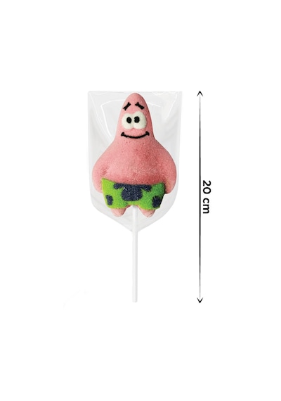 Relkon Orjinal Lisanslı Sponge Bob Square Pants Marshmallow Lolipop 45 Gr X 1 Adet