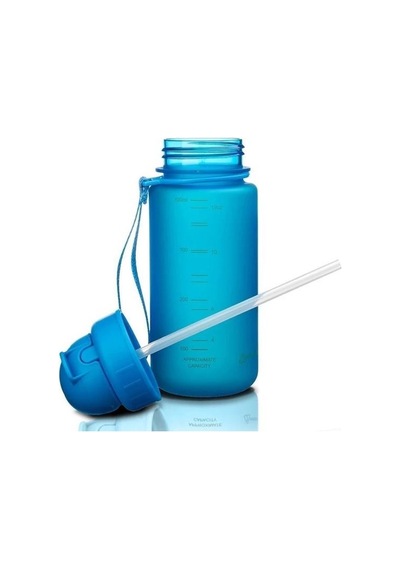 Uzspace Pipetli 400ml Tritan Su Matarası Bpa Koku Sızdırma Yok