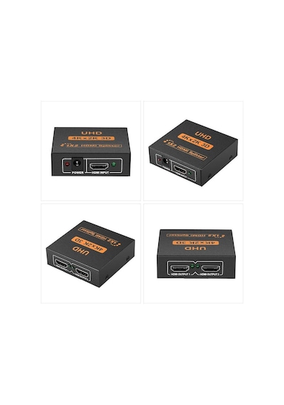 2 Port Uhd 4k Hdmi Switch Ekran Monitör Splitter Çoklayıcı Çoğaltıcı
