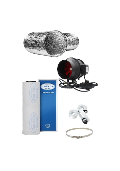 330 M3 Can Lite Karbon Filtre Eco Fan Seti