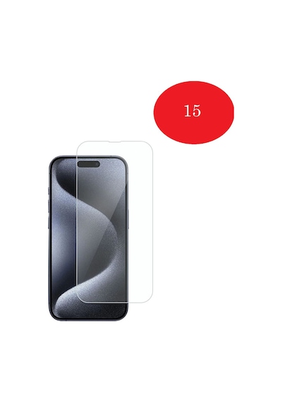Apple Uyumlu  iPhone 15 Ekran Koruyucu Kırılmaz Cam