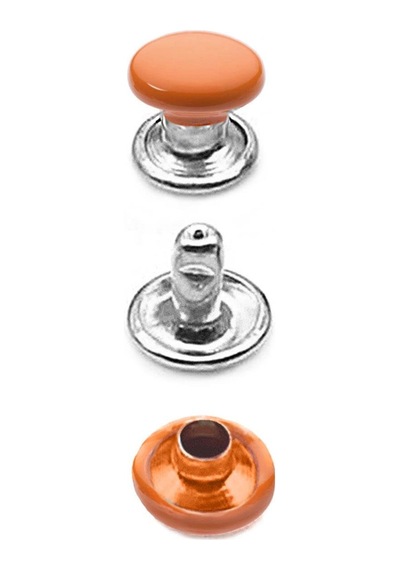 5 Mm 00 No Turuncu Renkli 30 Adet Perçin Rivet