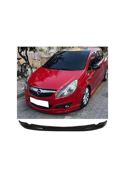 Opel Corsa D Ön Ek Plastik Siyah Karlık-ön-ek-bodykit 2006 2007 2008 2009 2010 2011 Makyajsız Kasa