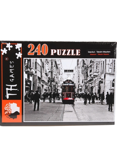 240 Parça Kutulu Puzzle - En Gözde Şehirler! Taksim Manzarası