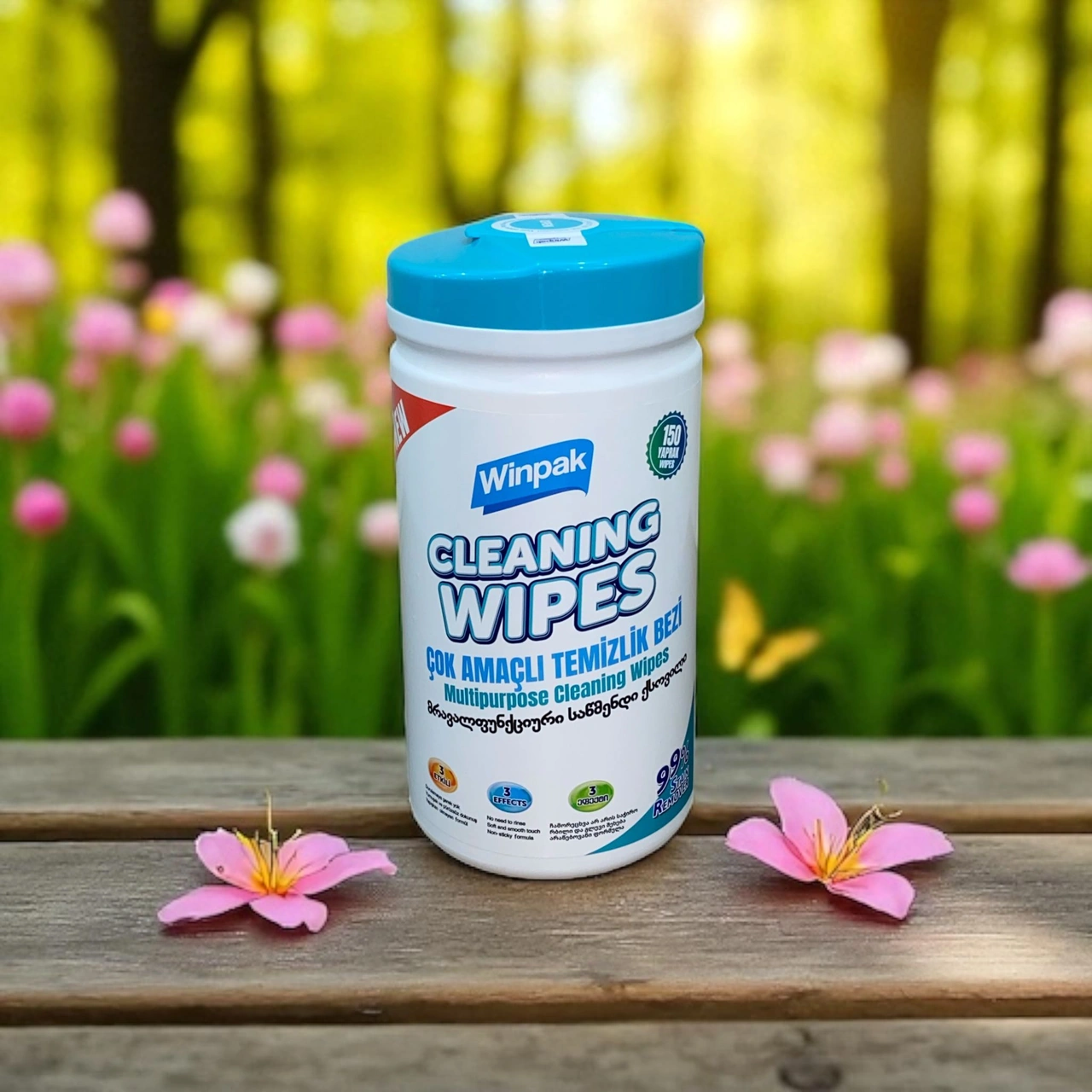 Winpak Cleanıng Wıpes 150 Yaprak Çok Amaçlı Temizlik Bezi Havlusu Tekli