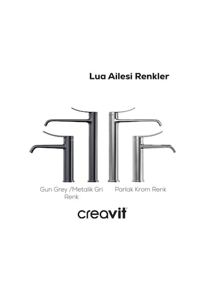 Creavit Lua Lavabo Bataryası Armatürü LU1500