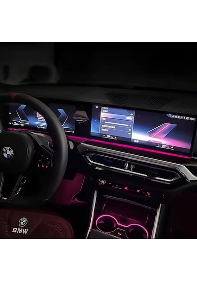 Bmw 3-4, İ3-i4 Serisi G20-g22 Lcı Kasa Uyumlu Id8 Ekran Altı Ambi Yans