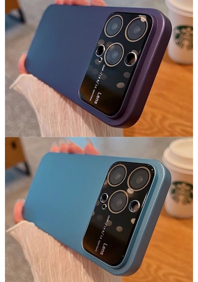 Apple Uyumlu iPhone Akfa 14 Pro Max Super Tt Serisi Şık Telefon Kılıfı Turuncu