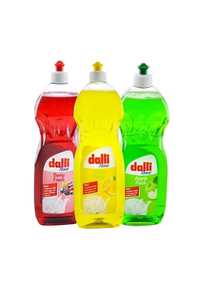 Dalli Sıvı Bulaşık Deterjanı Elde Yıkama Ekonomik Paket - 3'lü