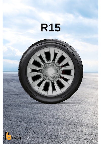 Ford Grand C-max 15'' İnç Jant Kapağı 4 Adet Gri G107
