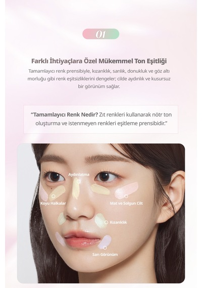 Dasique Güneş Koruyucu Ton Eşitleyici Ve Pürüzsüzleştirici Baz Correcting Sun Base 03 Lemon Cream