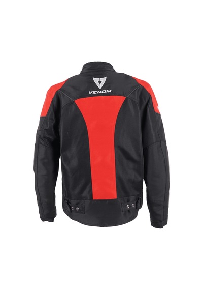 Venom Dynamıc Pro Siyah Kırmızı 4 Mevsim Motosiklet Montu