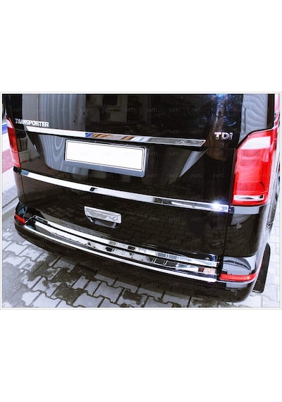Vw T6 Transporter Krom Bagaj Çıtası 2015 Ve Üzeri Paslanmaz Çelik