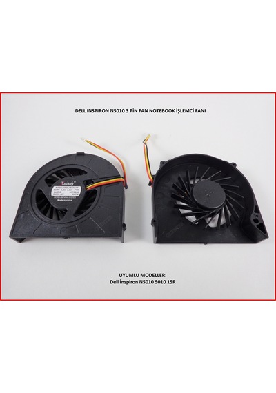 Dell Uyumlu Inspiron 15R N5010 M5010 3 Pin Fan Mf60120V1-B020-G99 3T25W
