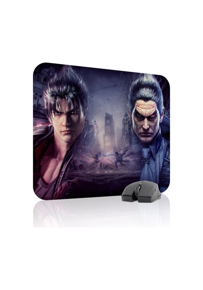 Tekken Kaymaz Dikişli Kauçuk Oyuncu Mousepad V3 - 48x40 Xl Gaming Mouse Pad Fare Altlığı