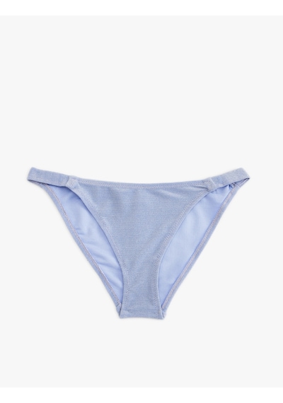Koton Parıltılı Slip Bikini Altı Astarlı Lila 4sak00102mm