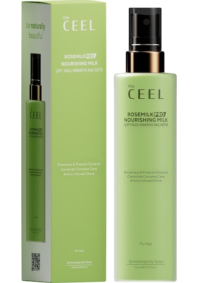 The Ceel Biberiye Saç Sütü | Biberiye Özü, Propolis, Hidrolize Peptit Kompleksi 150 ml