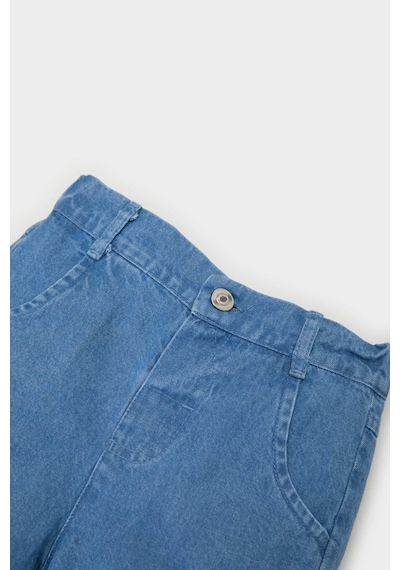 DeFacto Erkek Bebek Jean Şort E8258A525SMBE394 Mavi
