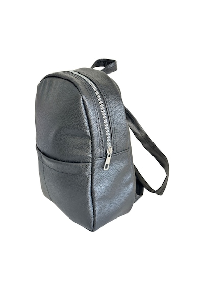 Mini Kadın Sırt Çantası-siyah Suni Deri-vip Home Bags Siyah
