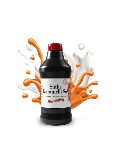 4rr Sütlü Karamel Toffee Karamel Aromalı Sos 2,5 Kg Profesyonel İçecek & Tatlı Sosu
