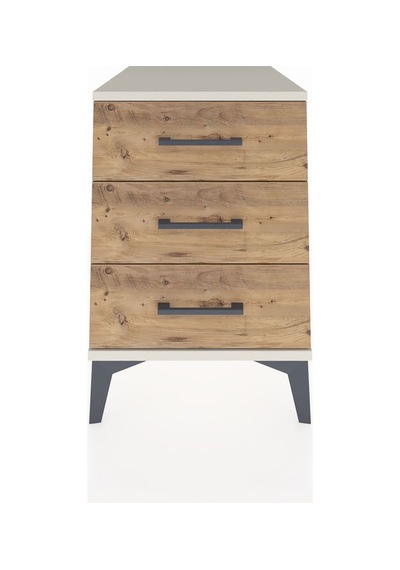 Kronos Komodin 3 Çekmeceli 44x59x64 Aytaşı-çam Aytaşı
